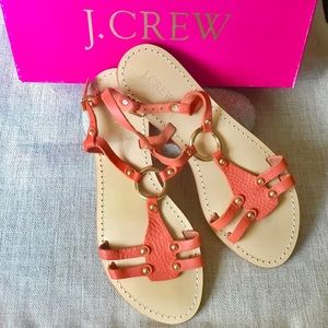 🆕 NWOT Vintage J. Crew Danielle Leather Sandals